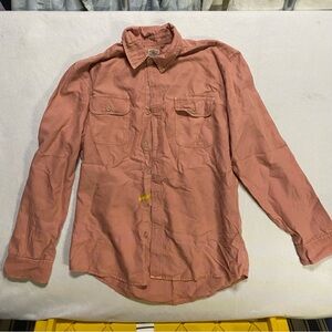 NEW Faherty The Getaway Shirt - Cedar Rose XL